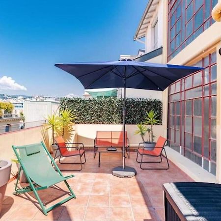 Lamartine - Studio W Terrace And Ac Very Central Nizza Esterno foto
