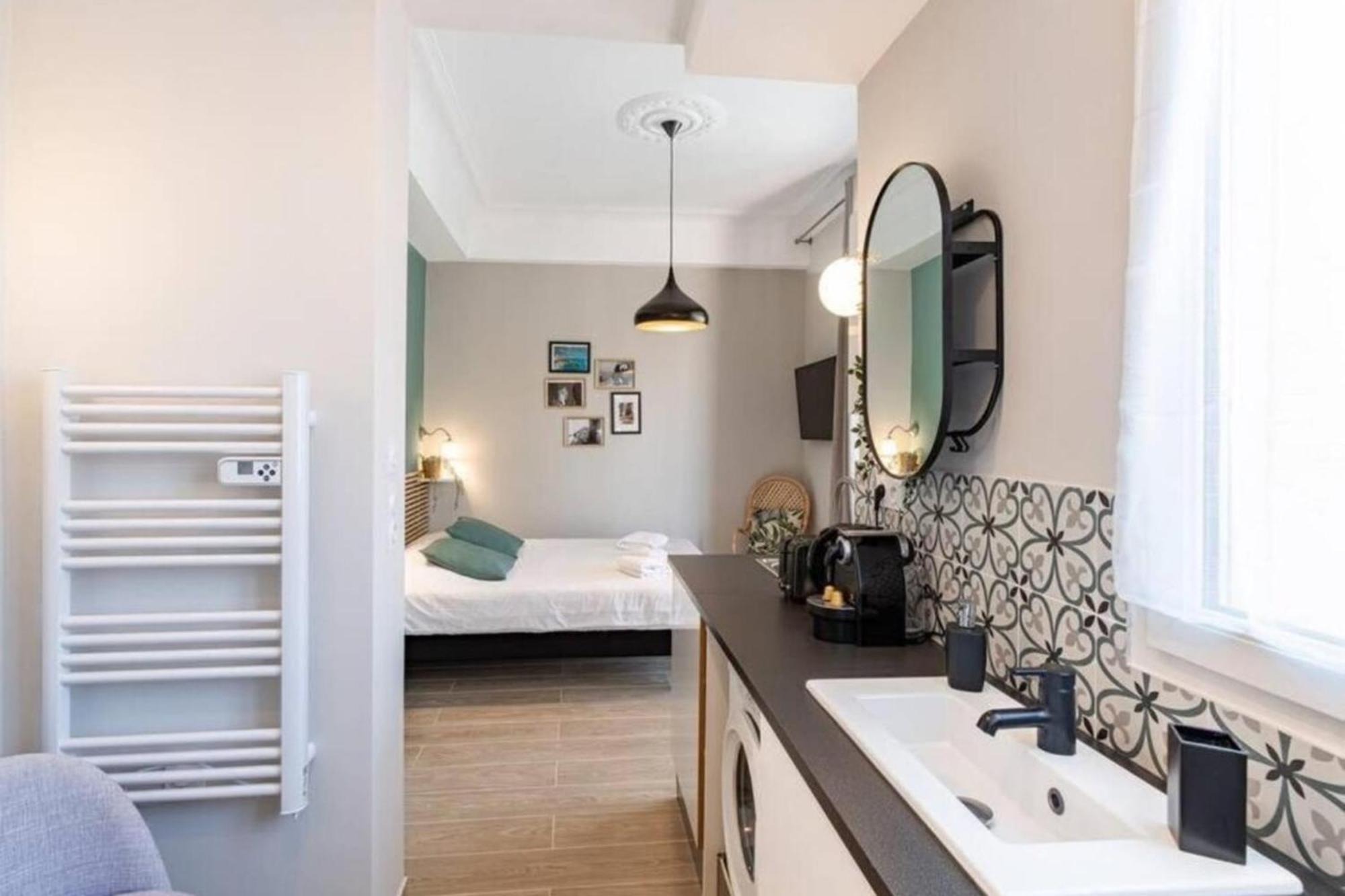 Lamartine - Studio W Terrace And Ac Very Central Nizza Esterno foto